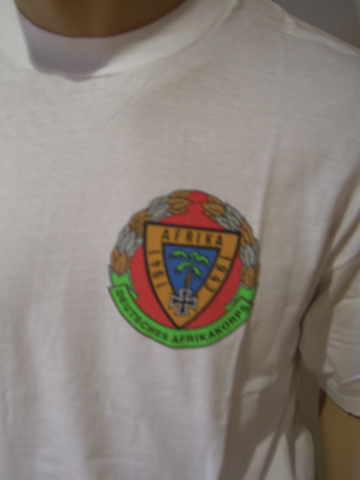 Verband Deutsches Afrika-Korps e.V. T-Shirt reduziert Emblem